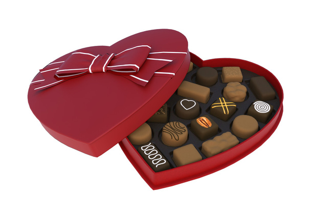 Valentine Heart Box - Foto, Bild