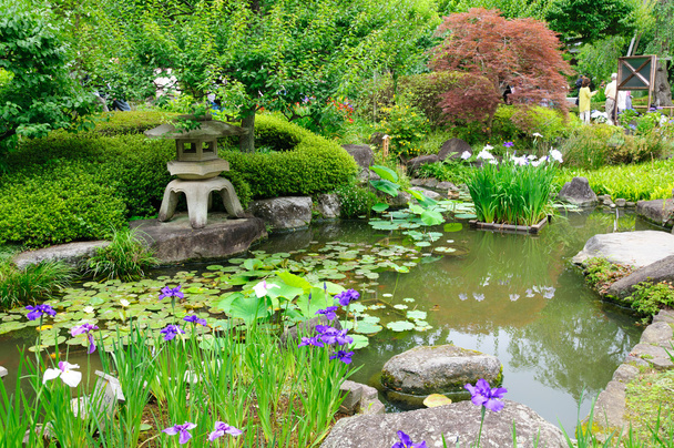 Jardín japonés - Foto, Imagen