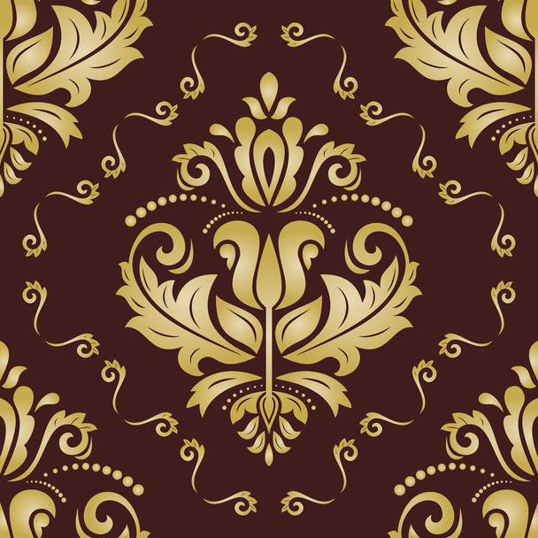 Floral Vector Pattern. Orient Abstract Background - Vector, Image