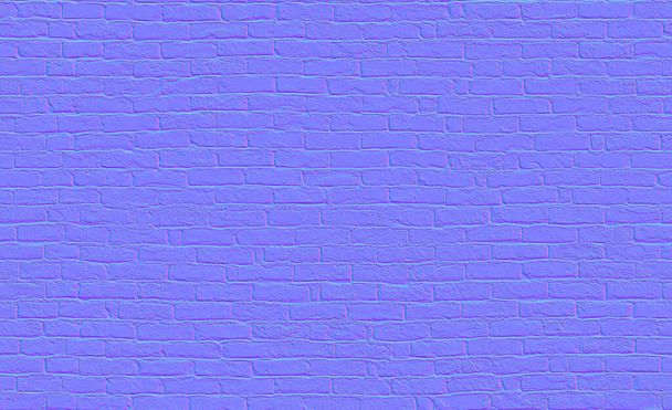 Normal map texture Bricks, texture mapping Normal - Photo, image