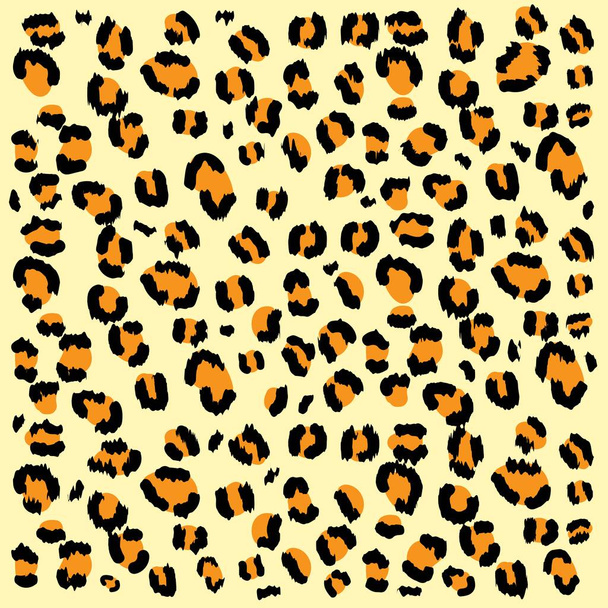 animal skin | Africa background | fur texture seamless | Leopard pattern | fur texture | Animal fur seamless patterns | Orange patterns leopard | yellow background - Vector, Image