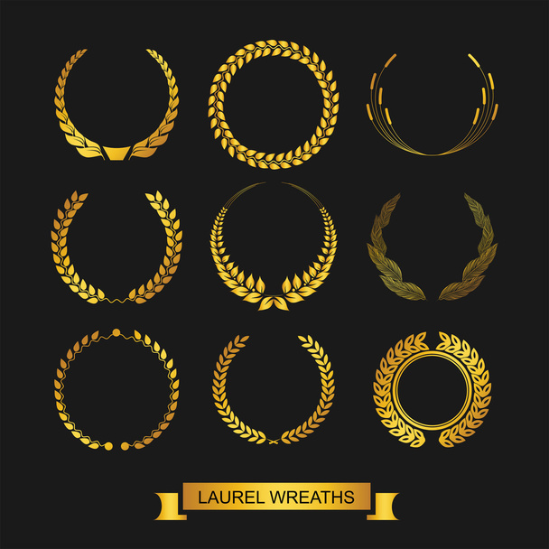Corona de Laurel - Vector, Imagen