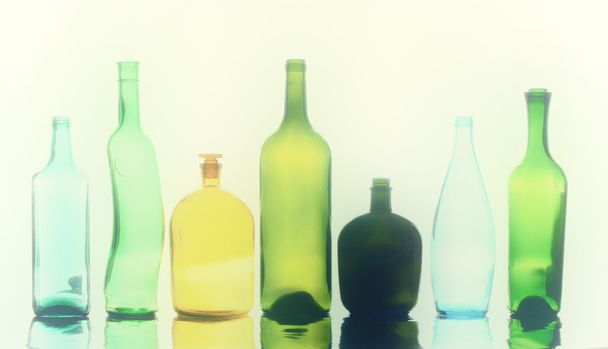 bottles texture - Photo, Image