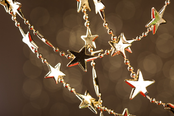Estrelas de Natal no fundo cintilantes
 - Foto, Imagem