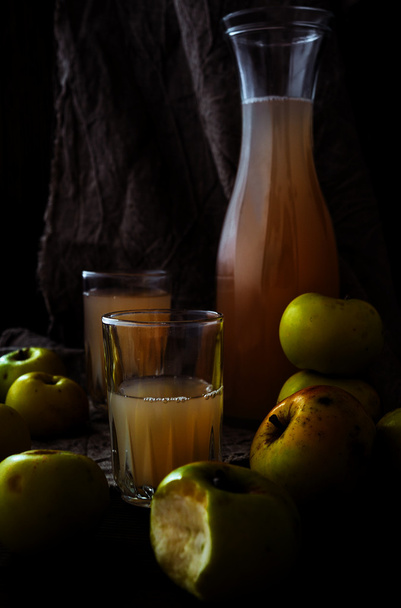 Apple juice - Fotoğraf, Görsel