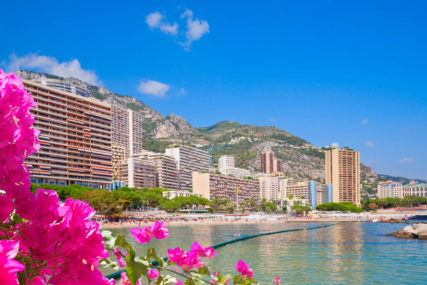 Vista panorâmica de Monte Carlo, Mônaco
 - Foto, Imagem