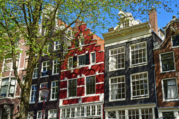 Amsterdam, Netherlands - may 22 2022 : the touristy city centre - Foto, Bild