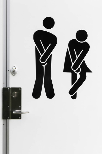 Funny public toilets in Denmark - Photo, Image