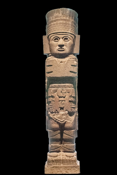 Antike prähispanische Statue in Mexiko - Foto, Bild