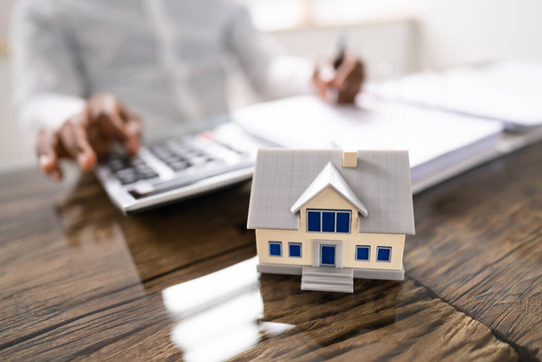 House Property Tax Bill And Bank Loan Calculator - Photo, Image