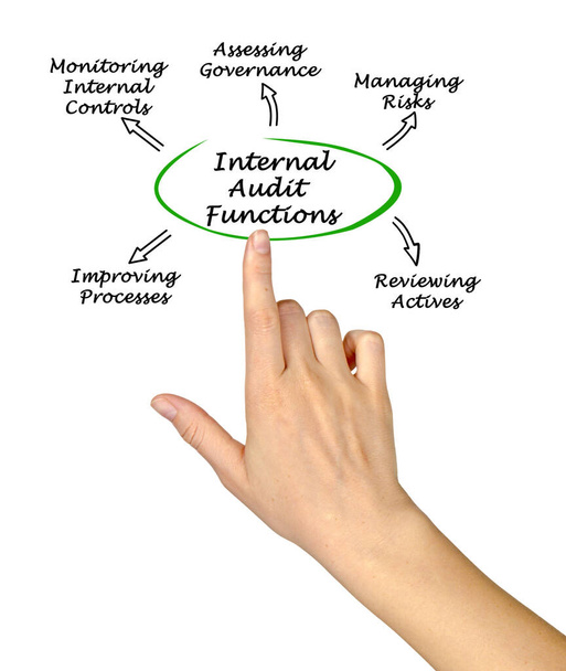 Presenting Five Internal Audit Functions - Foto, afbeelding
