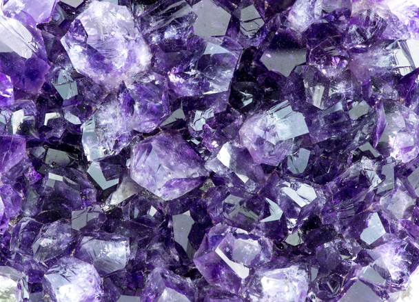 Fondo macro textura de amatista púrpura
 - Foto, Imagen