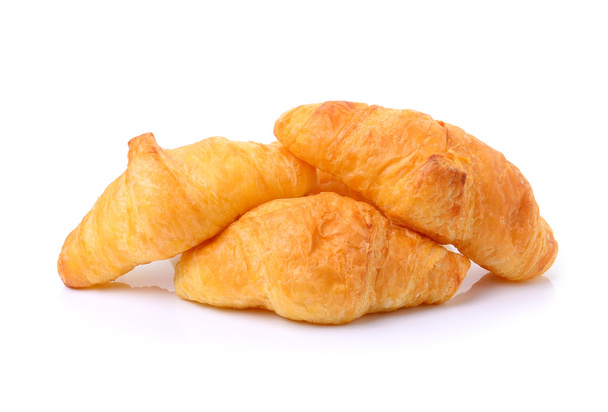 croissant isolated isolated on white background - Photo, Image