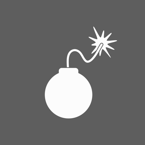 bomba ikonra - Vektor, kép
