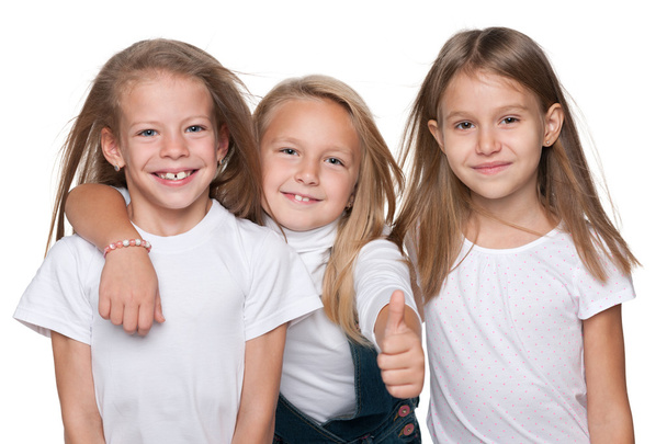 Cheerful little girls - Valokuva, kuva