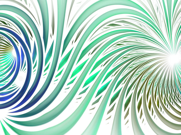 Αφηρημένο φόντο καμπύλη. Κυματιστές γραμμές σύνολο, dinamic στοιχείο σχεδιασμού, μείγμα κύματα, ομαλές καμπύλες, κυματομορφή. Στραμμένο φράκταλ χρώμα υφές. Κυματιστά στοιχεία. 3d έργο τέχνης - Φωτογραφία, εικόνα