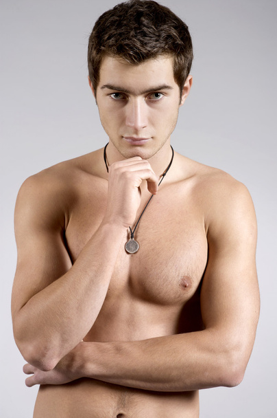 Modelo de ropa interior masculina joven
 - Foto, Imagen