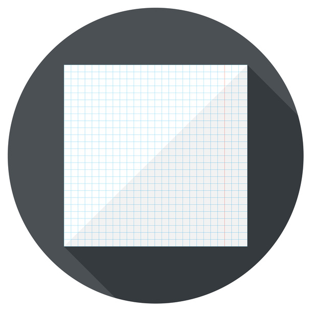 Notebook paper icon - Vector, Image