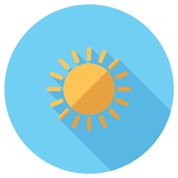 Sun icon - Vecteur, image