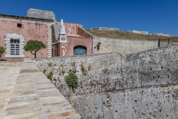 Old Venetian Fortress in Corfu on Corfu Island, Greece - Photo, image