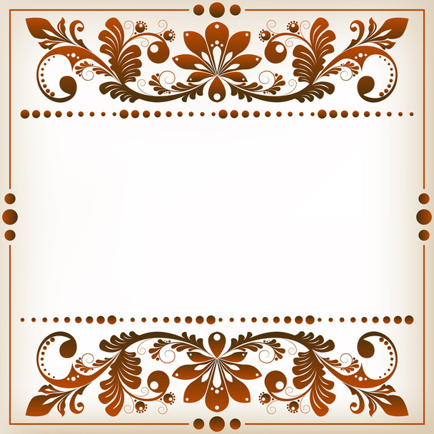 vector floral background - ベクター画像