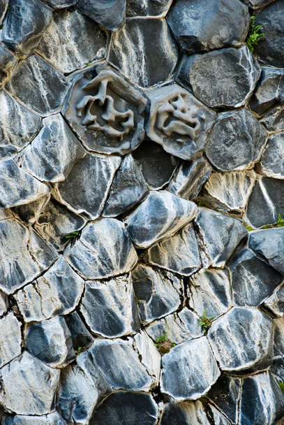 bazalt struktury Hjodaklettar - Zdjęcie, obraz