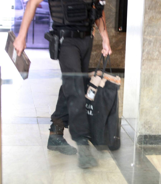 Federal Police carry out Operation Artemis against drug trafficking scheme in Rio de Janeiro. August 17, 2022, Rio de Janeiro, Brazil - Fotoğraf, Görsel