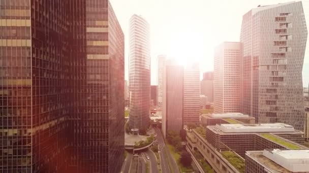 panoramę miasta - Materiał filmowy, wideo