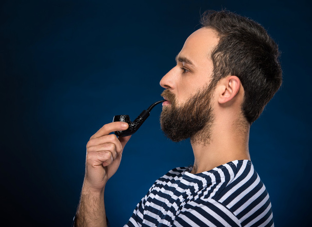 Bearded man - Fotoğraf, Görsel