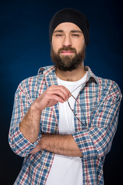 Bearded man - Фото, изображение