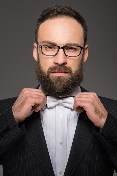 Bearded man - Фото, изображение