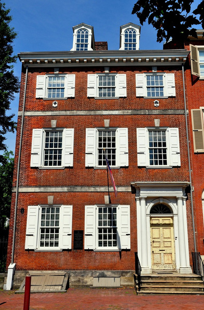 philadelphia, pa: powel house aus dem 18. Jahrhundert - Foto, Bild