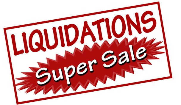 Liquidations super sale - Vector, Image
