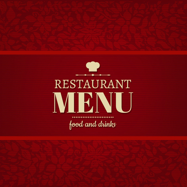 Restaurant Menu Card - Vecteur, image