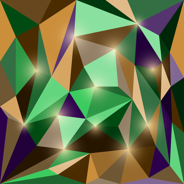 Abstrakti kirkas värillinen monikulmainen kolmiomainen geometrinen tausta räikeä valot
 - Vektori, kuva