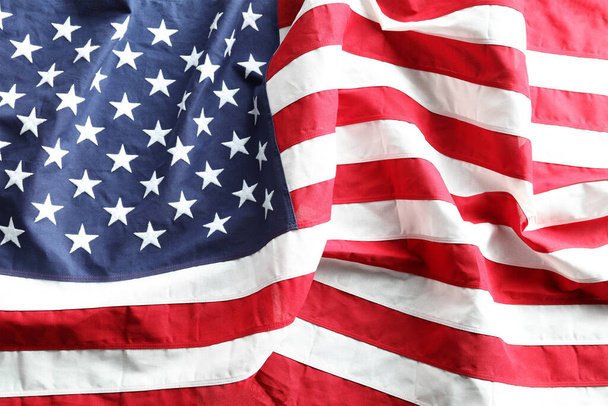 Зворотний бік американського прапора. - Фото, зображення
