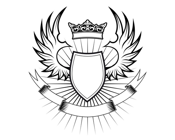 návrh heraldika - Vektor, obrázek