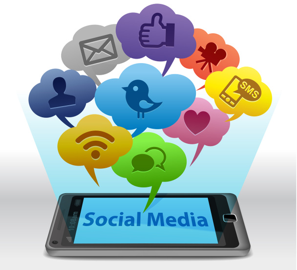 Médias sociaux sur smartphone
 - Photo, image