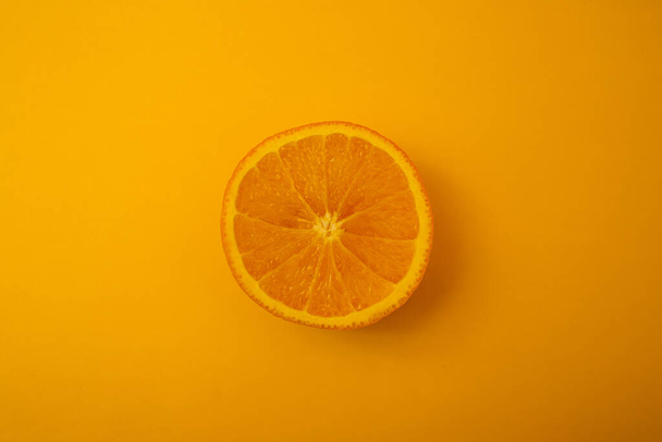 Orange on orange background, monochrome - Fotó, kép