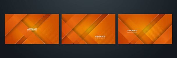 Abstract orange and yellow background - Vector, Image