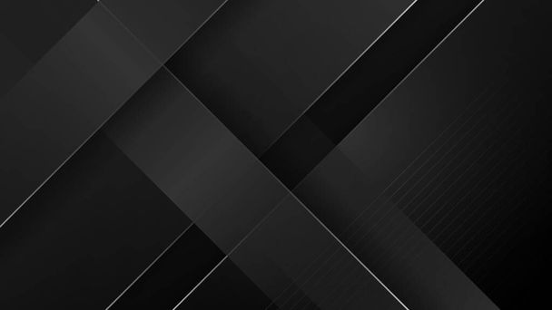 Чорний фон з сучасним корпоративним концептуальним дизайном
 - Вектор, зображення