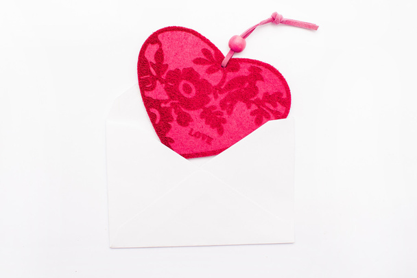 Valentine srdce v obálce - Fotografie, Obrázek