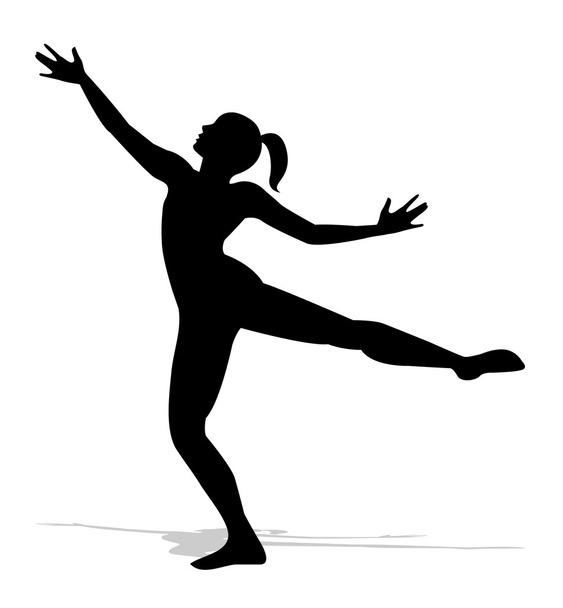 dançarina abstrata
 - Vetor, Imagem