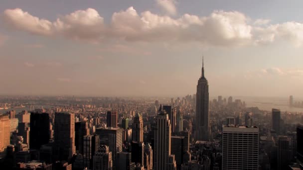 Nowy Jork, panorama miasta - Materiał filmowy, wideo