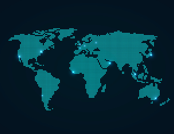 World Map - Vector, Image