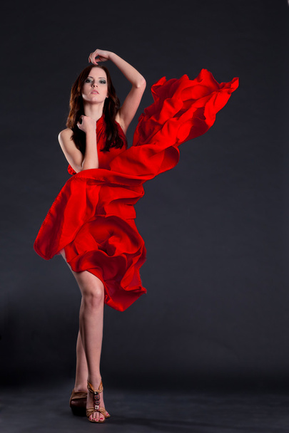 Red Dress - Foto, afbeelding