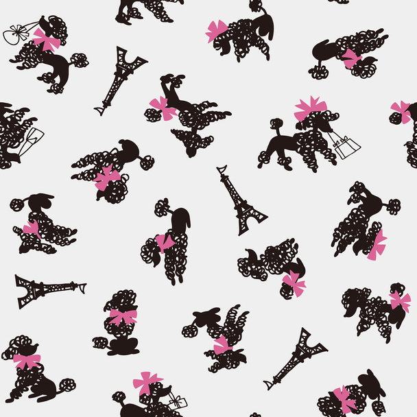 Pattern of dog - Vector, Image
