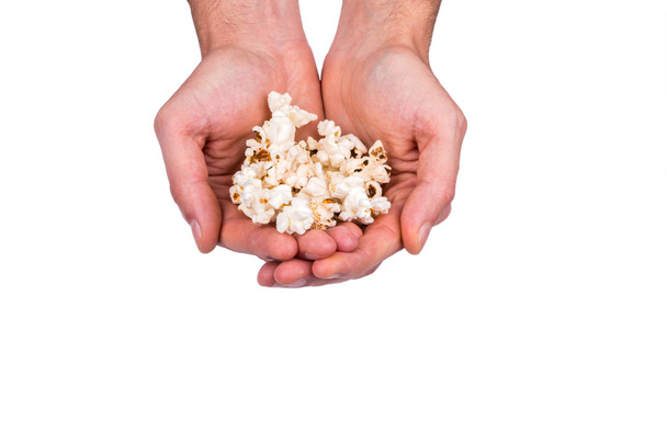 Popcorn à la main
 - Photo, image