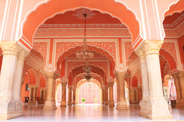 Městské paláce, Jaipur, Rajasthan, Indie - Fotografie, Obrázek