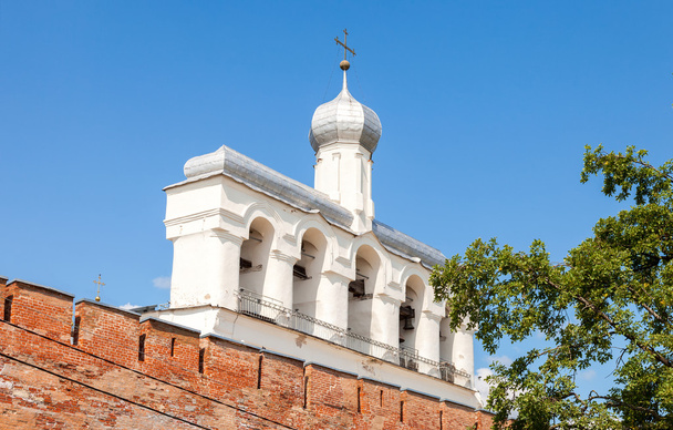 dzwonnica katedry st. sophia w velikiy novgorod, Federacja Rosyjska - Zdjęcie, obraz